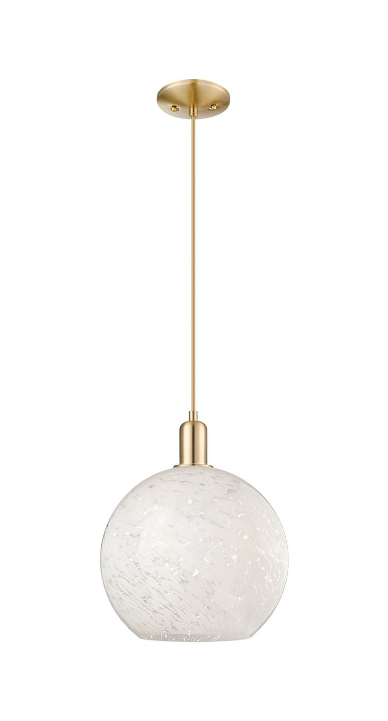 Innovations 716-1P-CB-G1216-12WM One Light Mini Pendant, Champagne Bronze