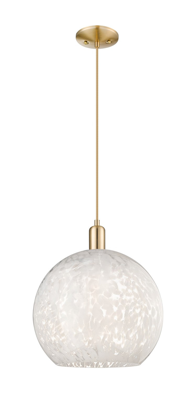 Innovations 716-1P-CB-G1216-14WM One Light Mini Pendant, Champagne Bronze