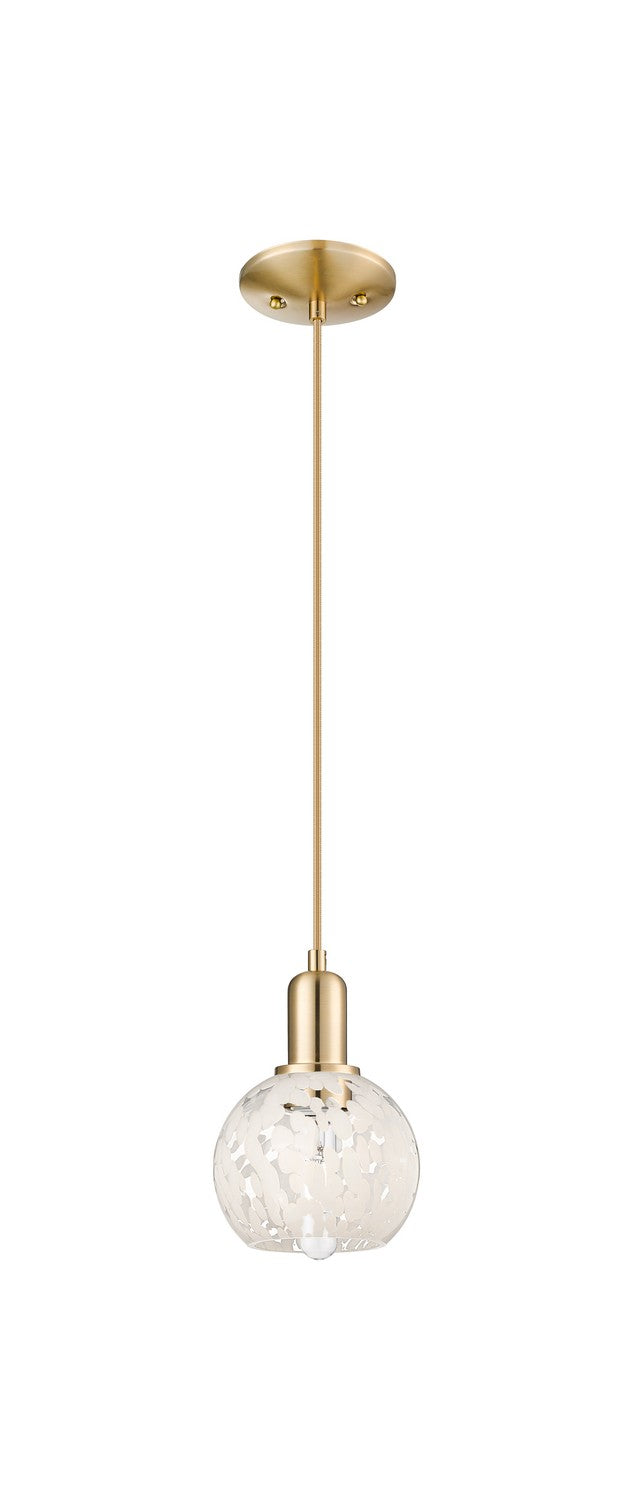 Innovations 716-1P-CB-G1216-6WM One Light Mini Pendant, Champagne Bronze