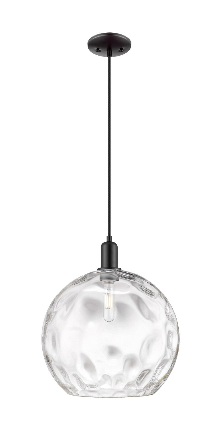 Innovations 716-1P-BK-G1215-14 One Light Mini Pendant, Matte Black
