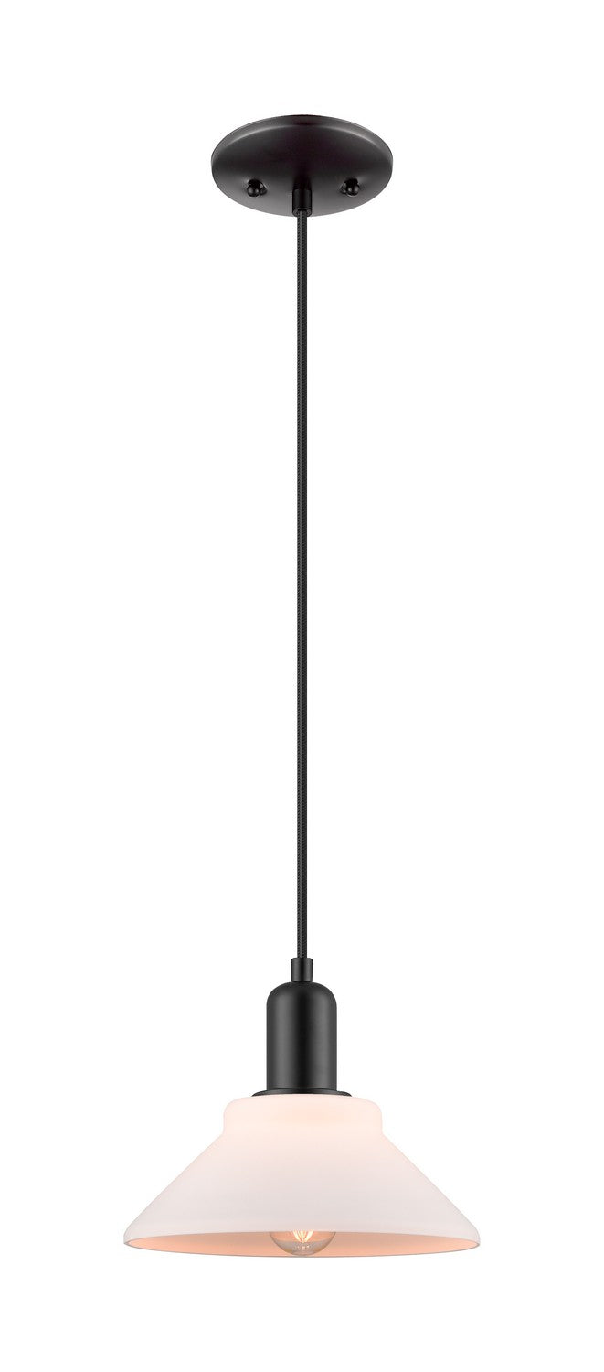 Innovations 716-1P-BK-G131 One Light Mini Pendant, Matte Black