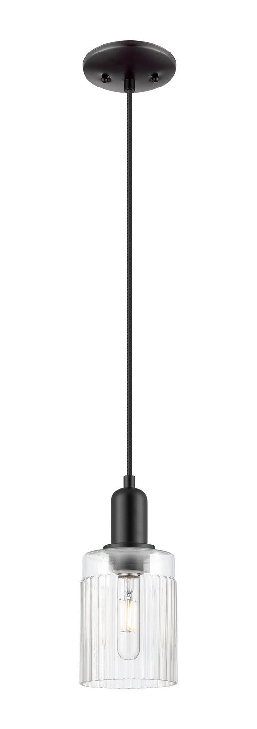 Innovations 716-1P-BK-G342 One Light Mini Pendant, Matte Black