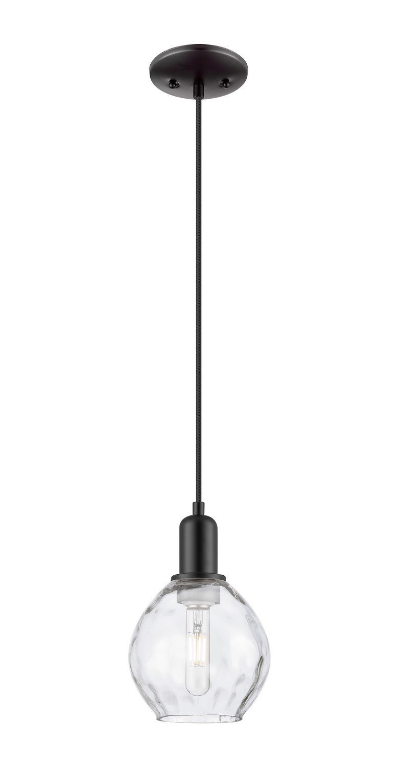 Innovations 716-1P-BK-G362 One Light Mini Pendant, Matte Black