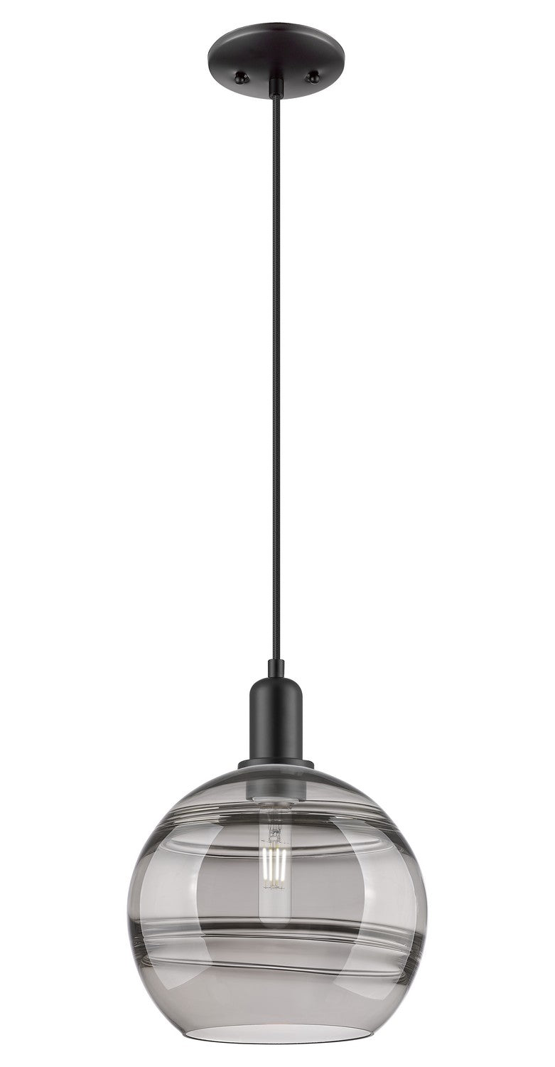 Innovations 716-1P-BK-G556-10SM One Light Mini Pendant, Matte Black