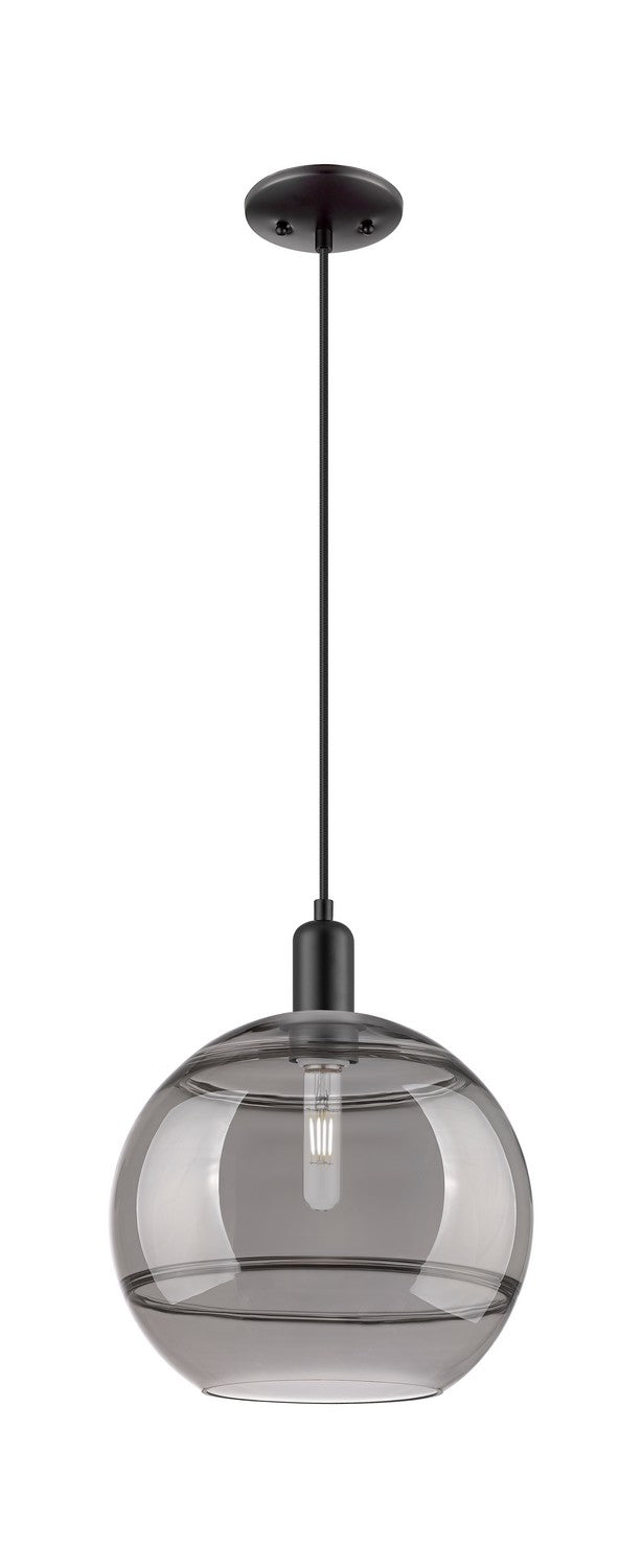 Innovations 716-1P-BK-G556-12SM One Light Mini Pendant, Matte Black