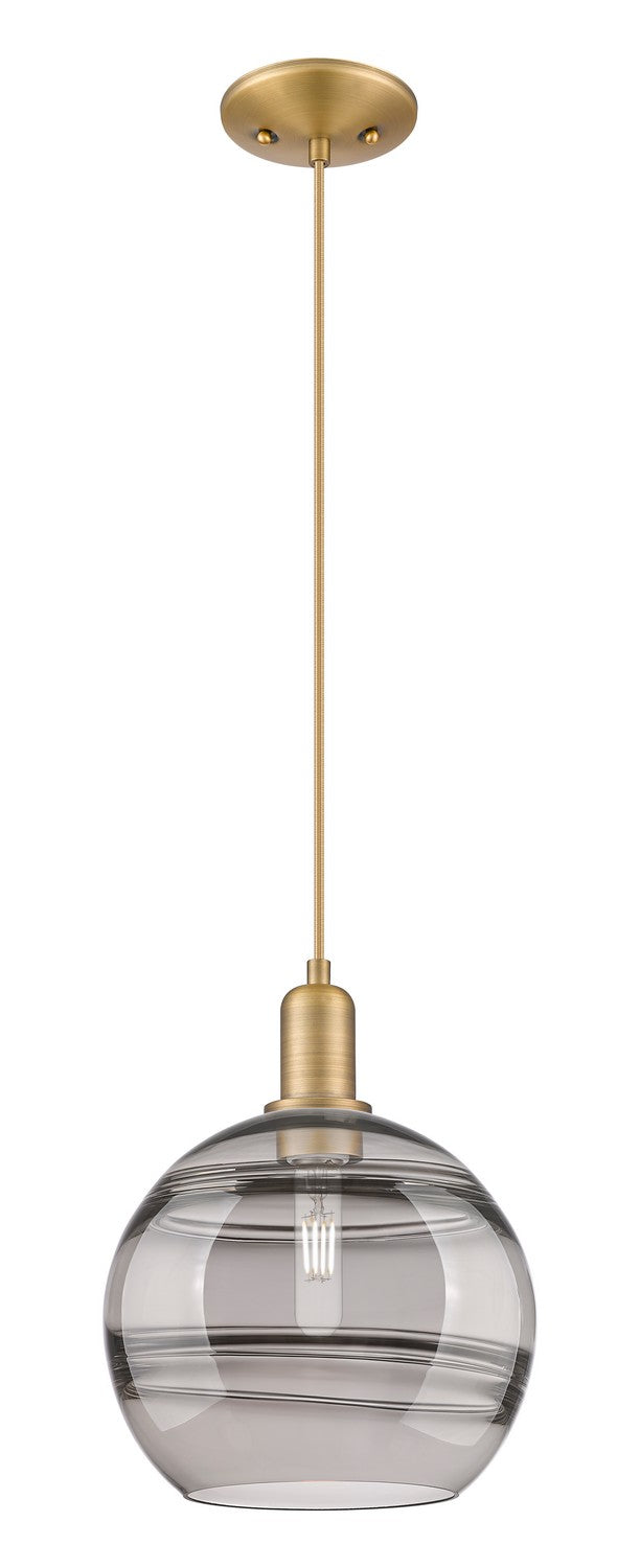 Innovations 716-1P-BB-G556-10SM One Light Mini Pendant, Brushed Brass