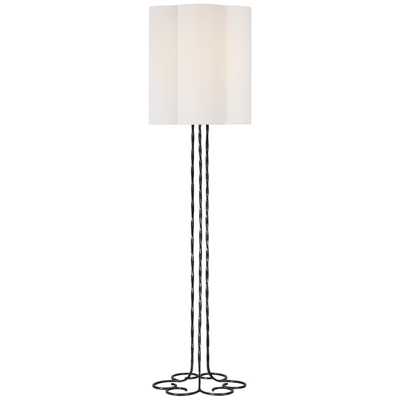 Visual Comfort Signature ARN 1020AI-LS LED Floor Lamp, Aged Iron
