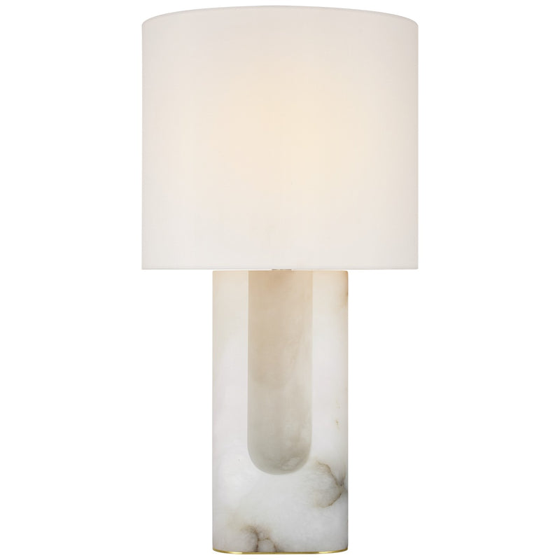 Visual Comfort Signature BBL 3916ALB-L LED Table Lamp, Alabaster