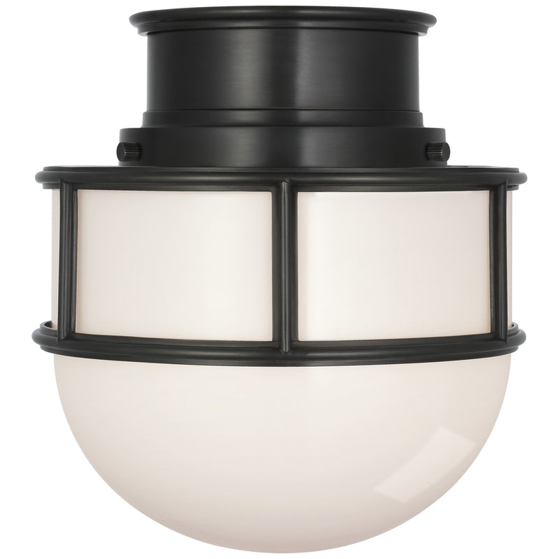 Visual Comfort Signature CHC 4130BZ-WG LED Flush Mount, Bronze