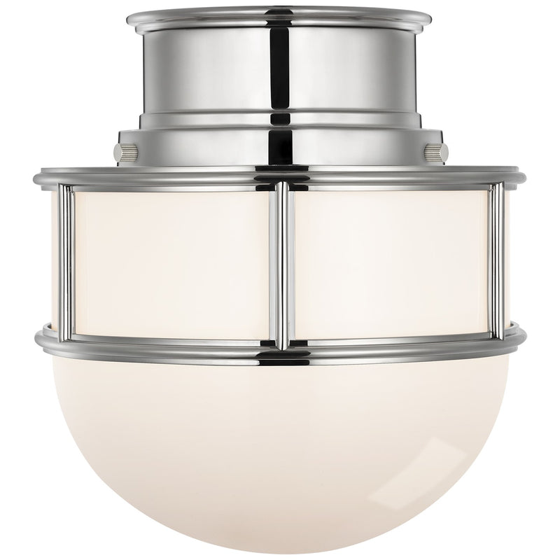Visual Comfort Signature CHC 4130PN-WG LED Flush Mount, Polished Nickel