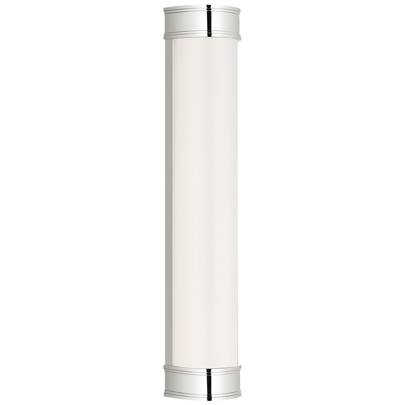 Visual Comfort Signature CHD 2064PN-WG LED Bath Sconce, Polished Nickel