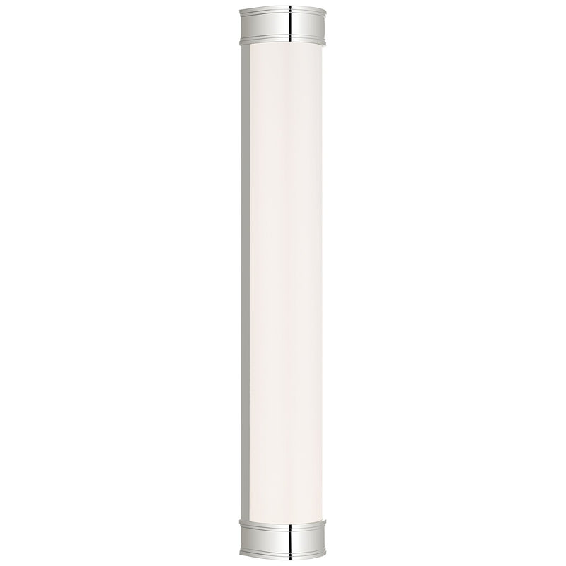 Visual Comfort Signature CHD 2065PN-WG LED Bath Sconce, Polished Nickel