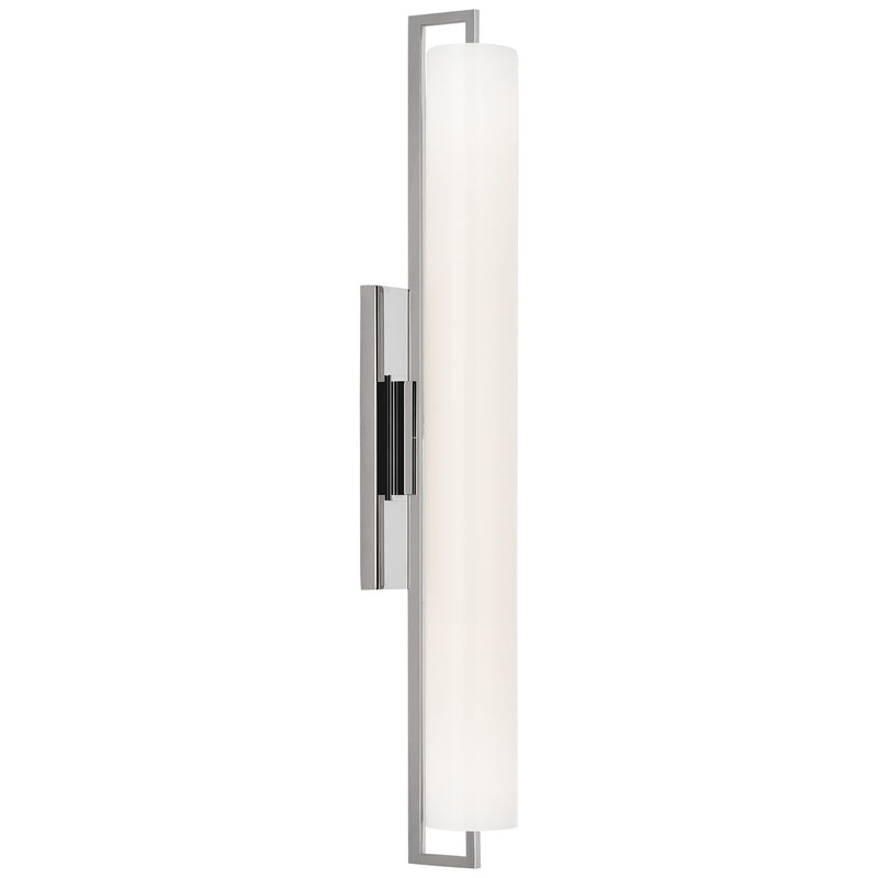 Visual Comfort Signature IKF 2524PN-WG LED Bath Sconce, Polished Nickel