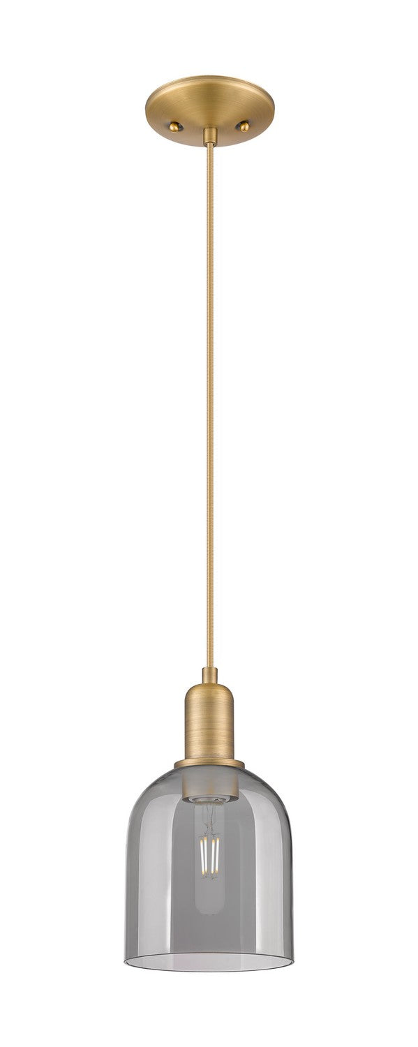 Innovations 716-1P-BB-G558-6SM One Light Mini Pendant, Brushed Brass