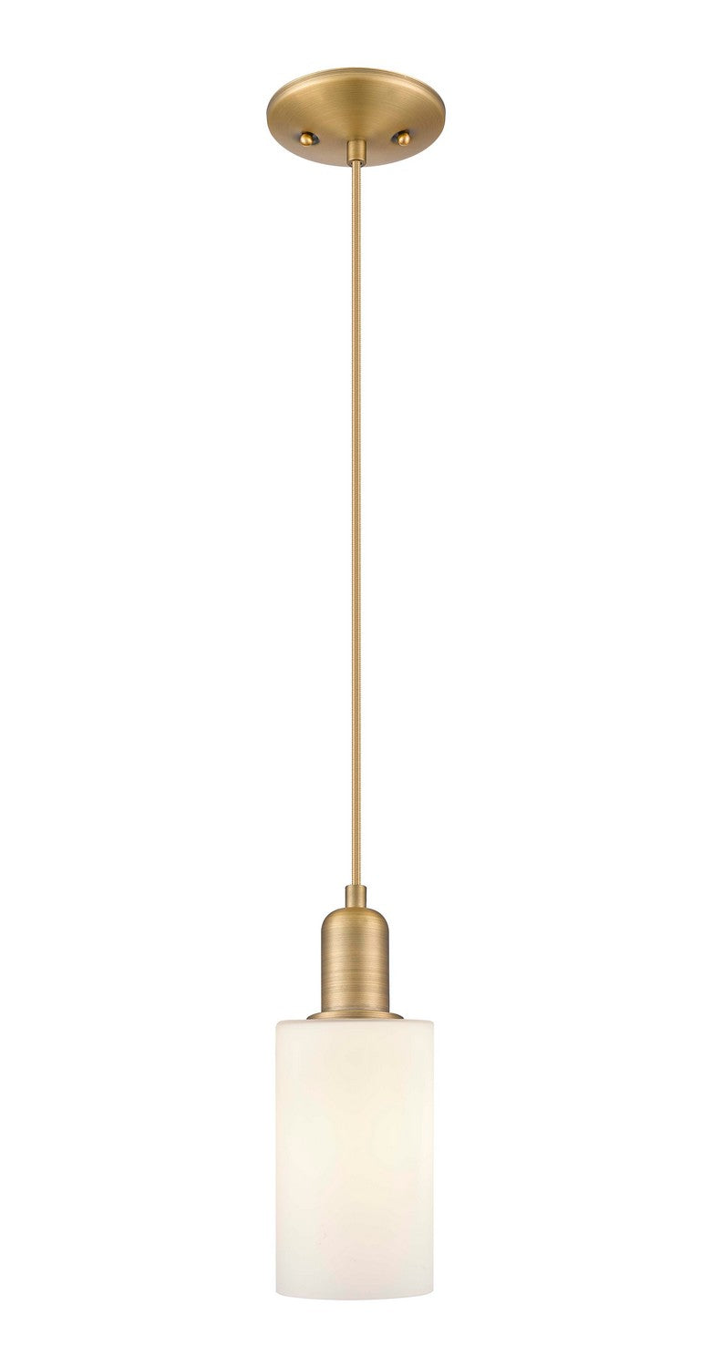 Innovations 716-1P-BB-G801 One Light Mini Pendant, Brushed Brass