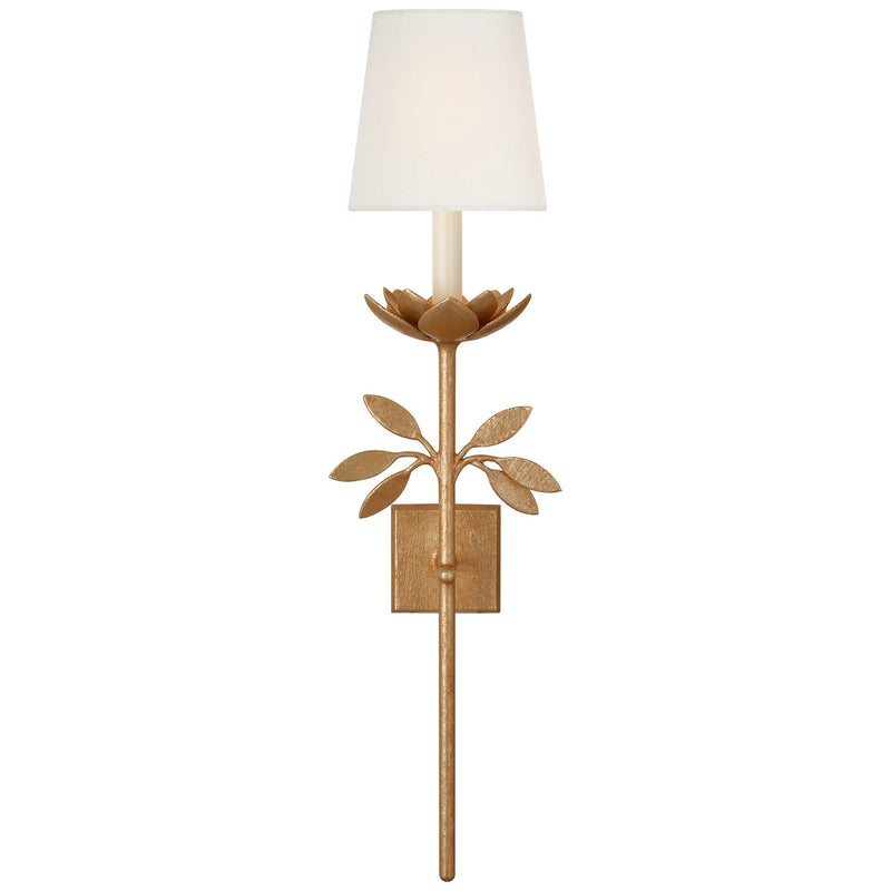 Visual Comfort Signature JN 2161AGL-L LED Wall Sconce, Antique Gold Leaf