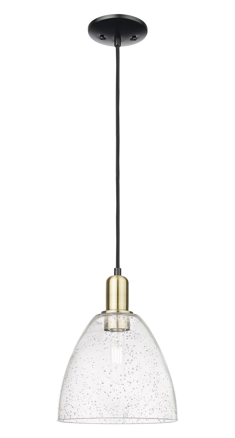 Innovations 716-1P-BAB-GBD-94 One Light Mini Pendant, Black Antique Brass
