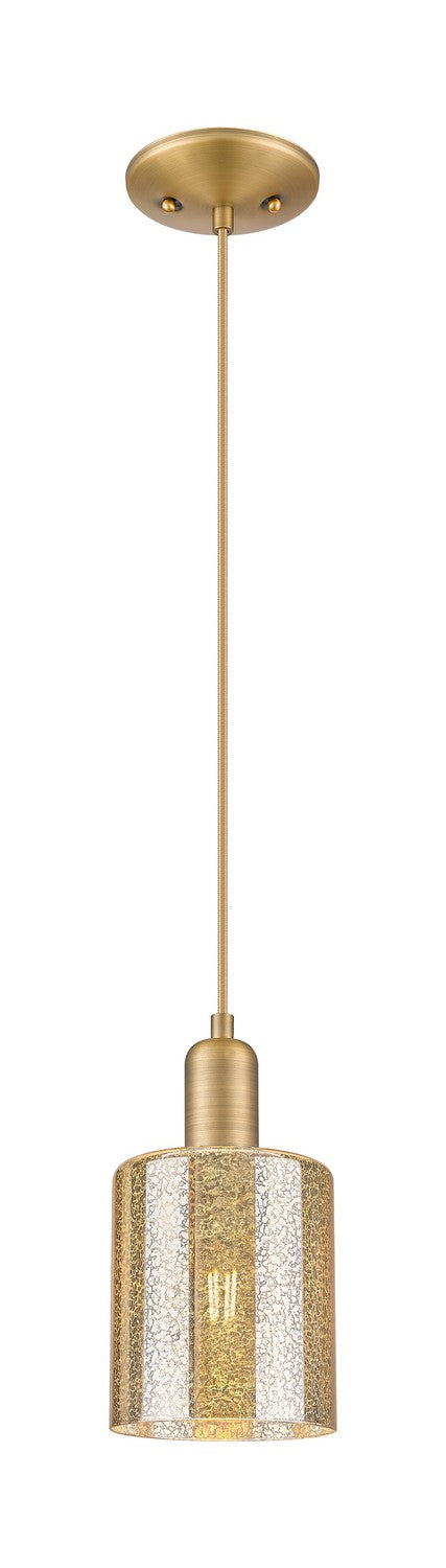 Innovations 716-1P-BB-G116 One Light Mini Pendant, Brushed Brass