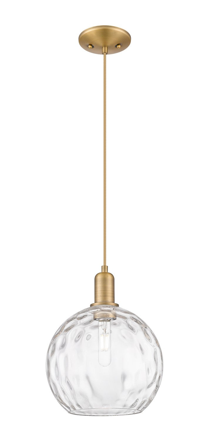 Innovations 716-1P-BB-G1215-10 One Light Mini Pendant, Brushed Brass