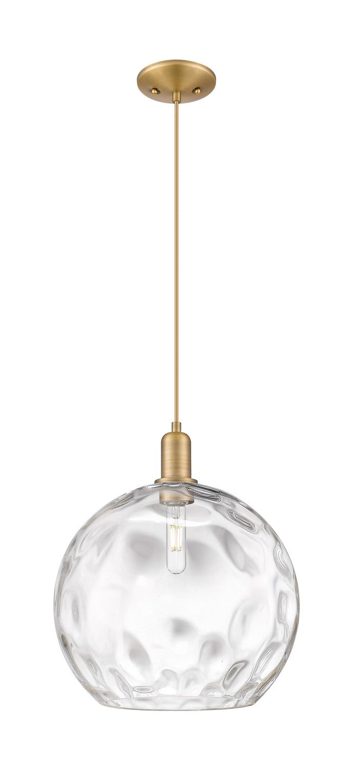 Innovations 716-1P-BB-G1215-14 One Light Mini Pendant, Brushed Brass