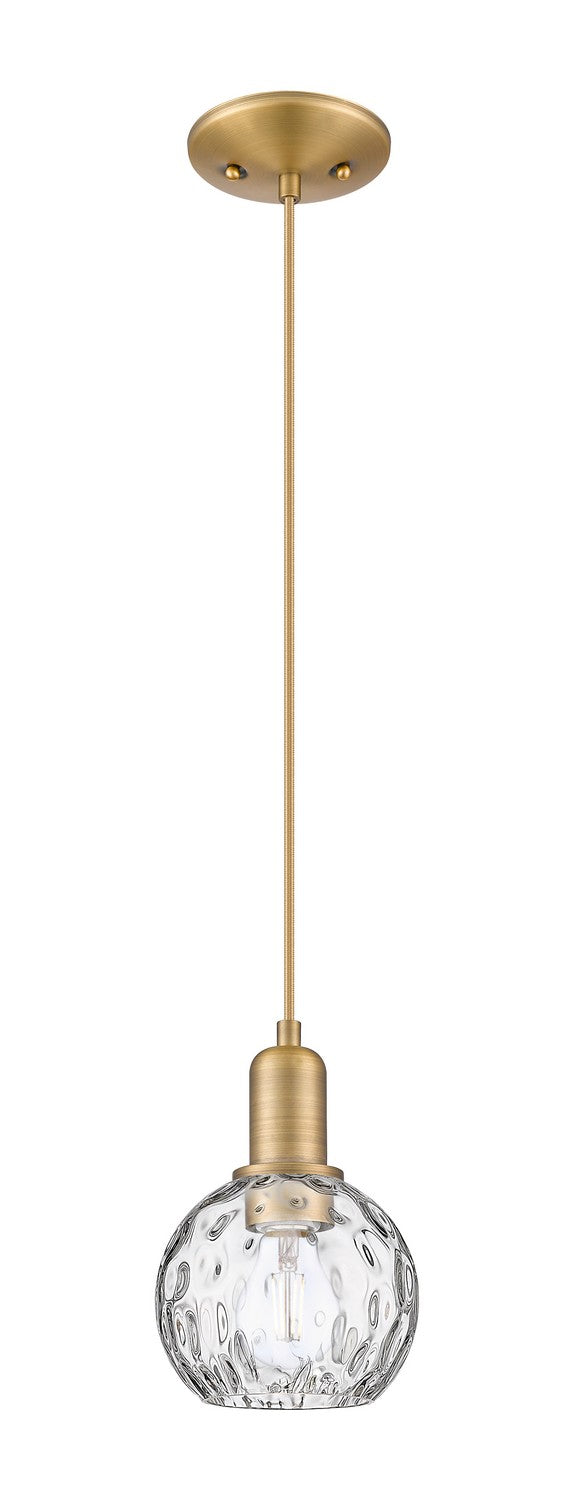 Innovations 716-1P-BB-G1215-6 One Light Mini Pendant, Brushed Brass