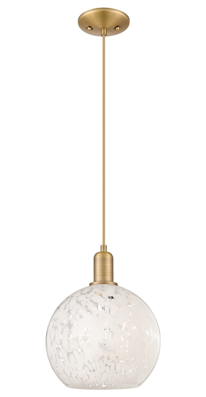 Innovations 716-1P-BB-G1216-10WM One Light Mini Pendant, Brushed Brass