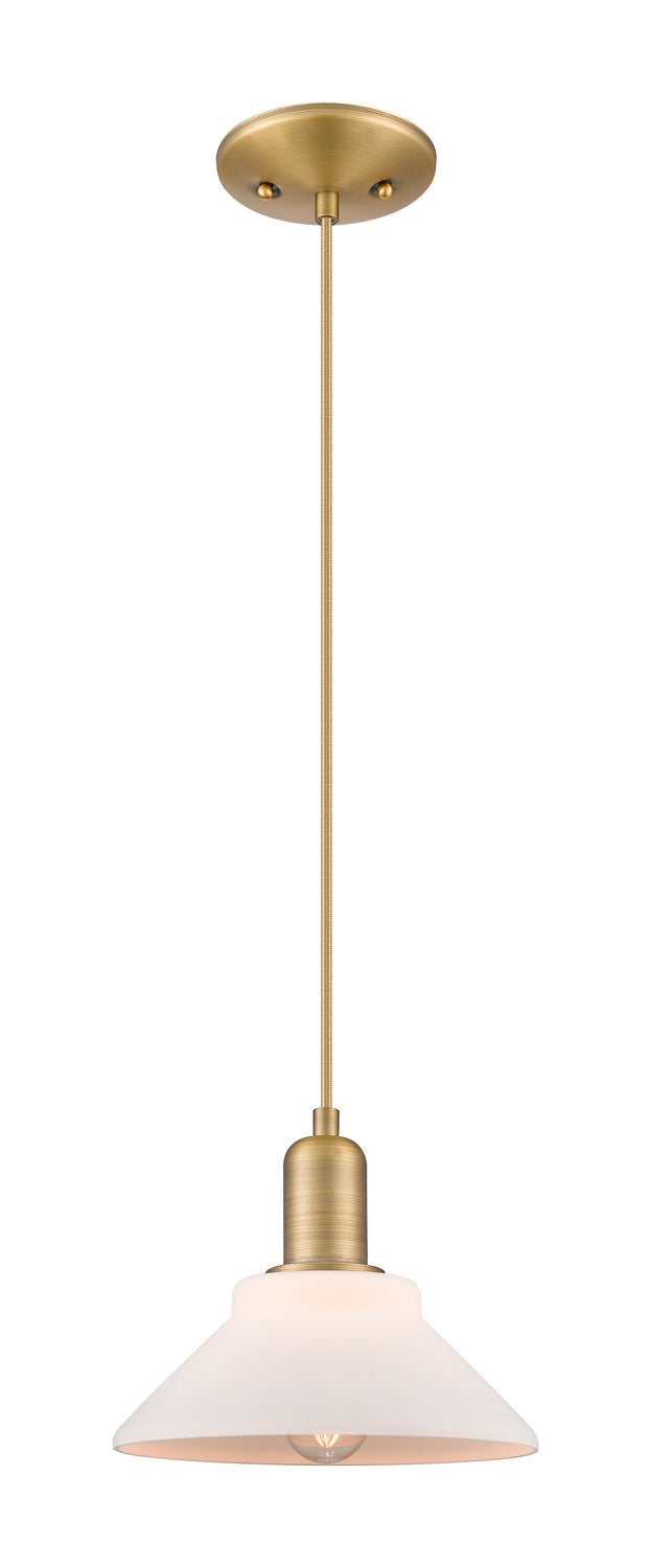 Innovations 716-1P-BB-G131 One Light Mini Pendant, Brushed Brass