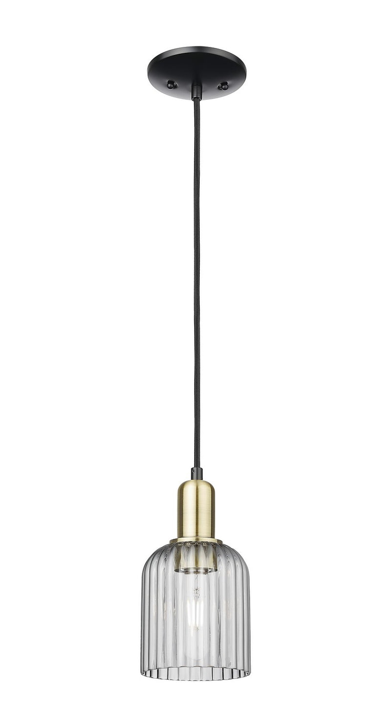 Innovations 716-1P-BAB-G559-5SM One Light Mini Pendant, Black Antique Brass