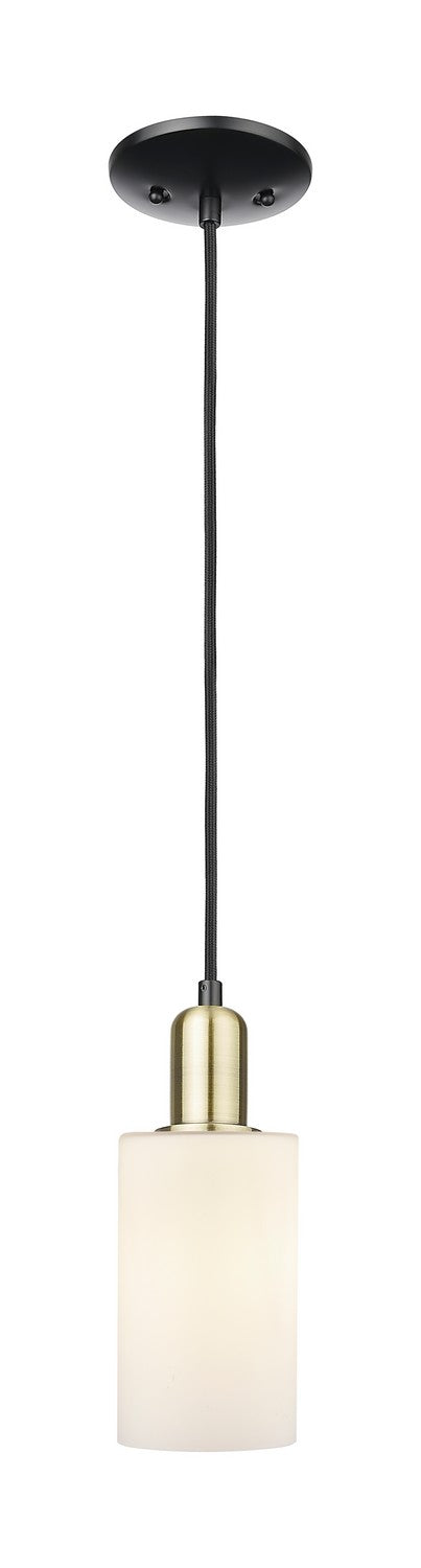Innovations 716-1P-BAB-G801 One Light Mini Pendant, Black Antique Brass