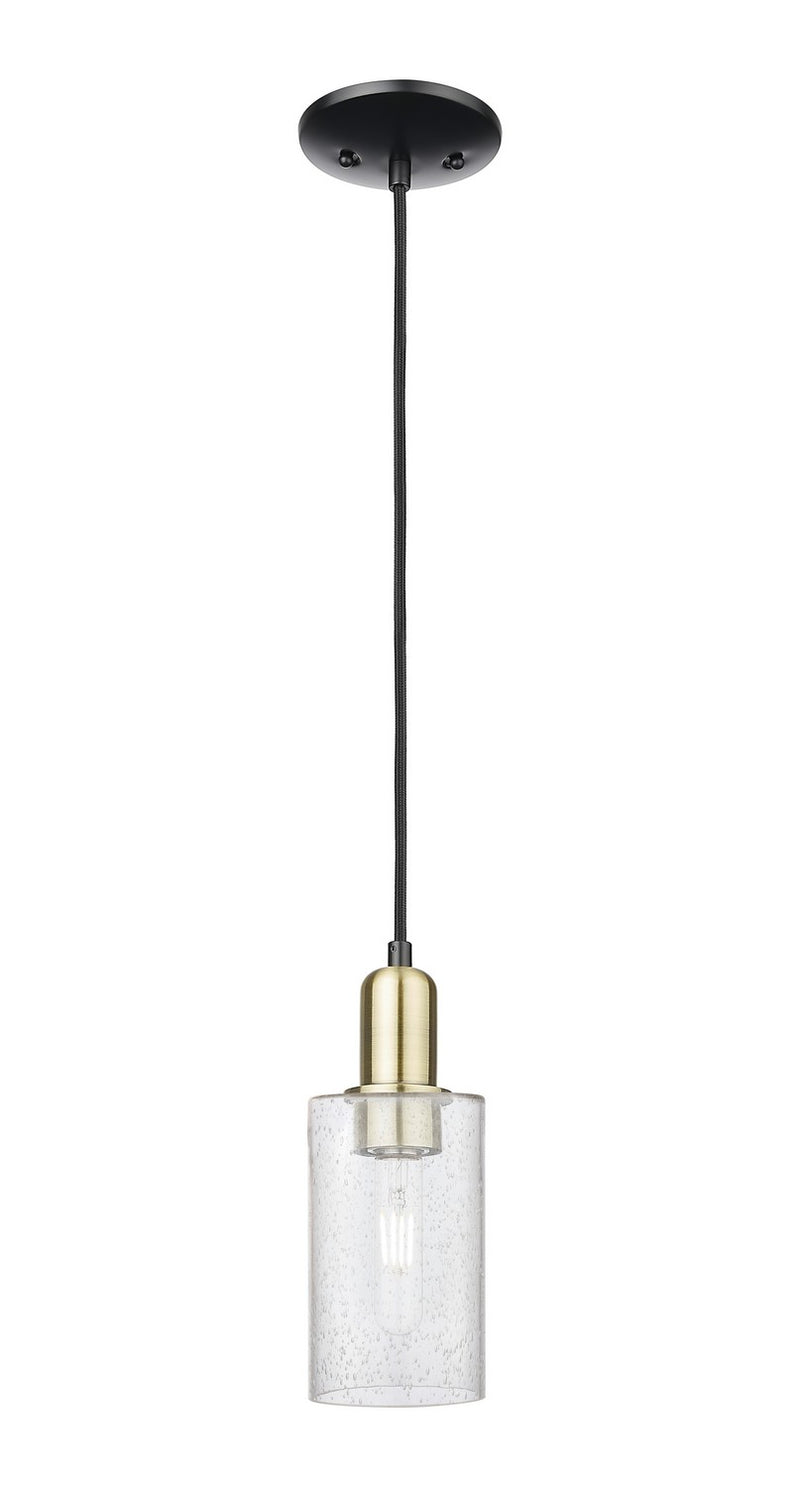 Innovations 716-1P-BAB-G804 One Light Mini Pendant, Black Antique Brass
