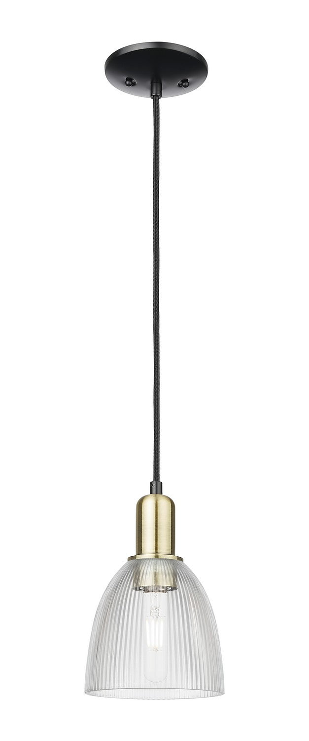 Innovations 716-1P-BAB-G382 One Light Mini Pendant, Black Antique Brass