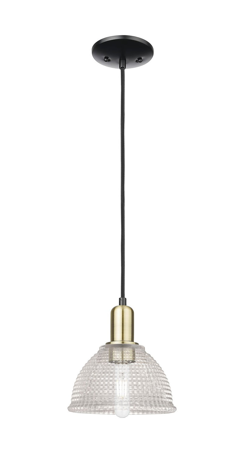Innovations 716-1P-BAB-G422 One Light Mini Pendant, Black Antique Brass