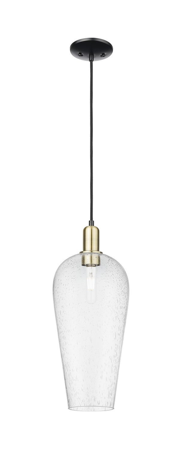 Innovations 716-1P-BAB-G456-8SDY One Light Mini Pendant, Black Antique Brass
