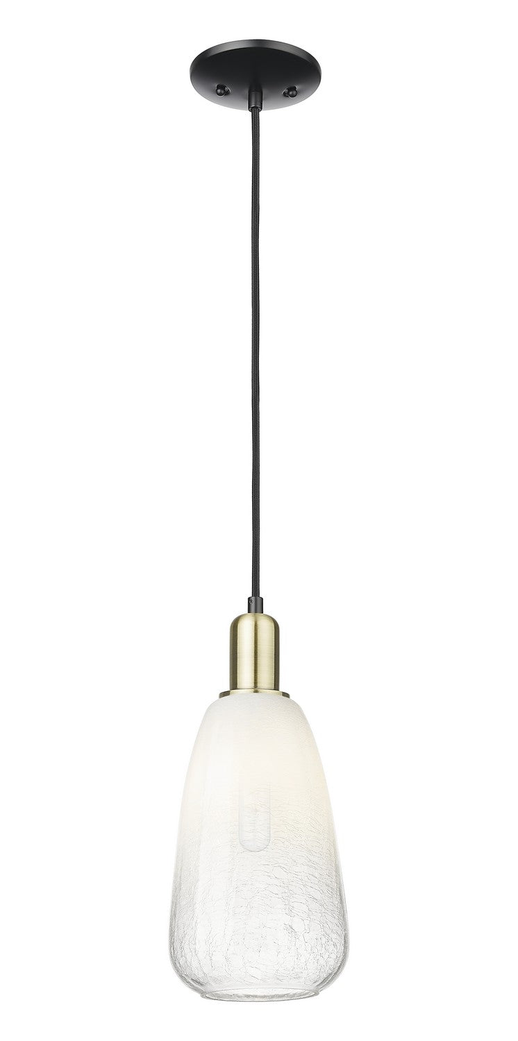 Innovations 716-1P-BAB-G480-6OP One Light Mini Pendant, Black Antique Brass