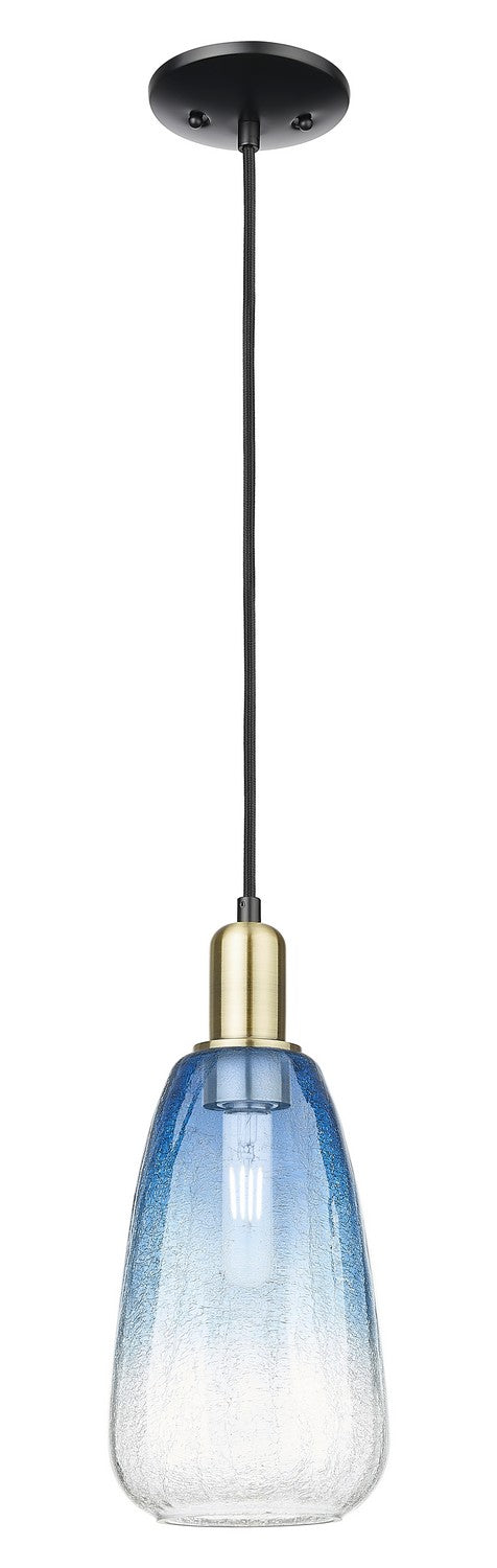 Innovations 716-1P-BAB-G480-6SB One Light Mini Pendant, Black Antique Brass