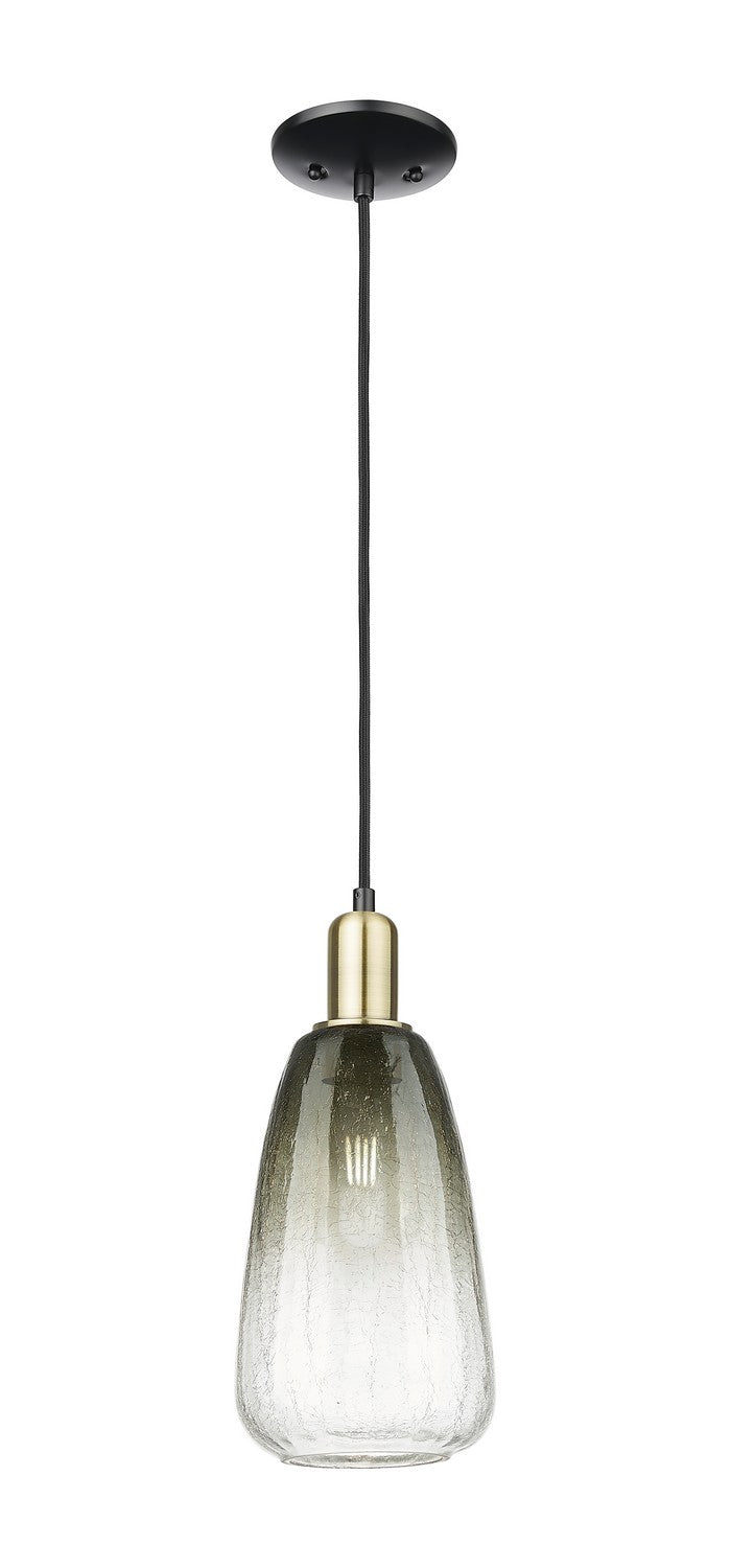 Innovations 716-1P-BAB-G480-6SL One Light Mini Pendant, Black Antique Brass