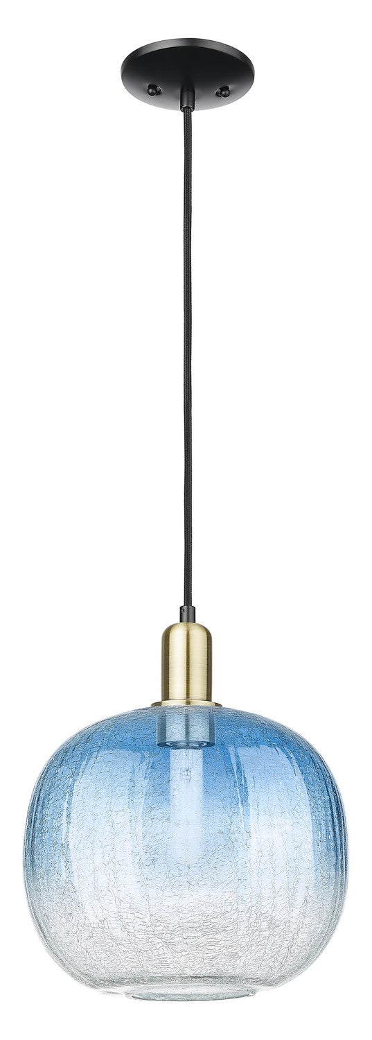 Innovations 716-1P-BAB-G481-10SB One Light Mini Pendant, Black Antique Brass