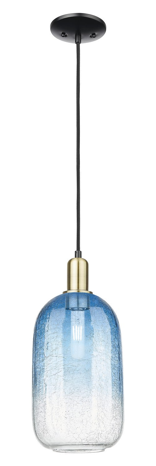 Innovations 716-1P-BAB-G482-7SB One Light Mini Pendant, Black Antique Brass