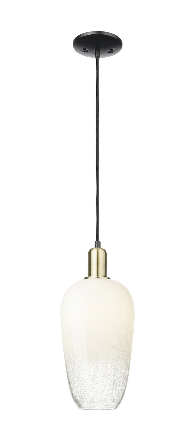 Innovations 716-1P-BAB-G484-7OP One Light Mini Pendant, Black Antique Brass