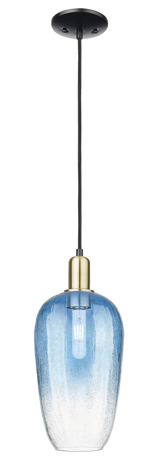 Innovations 716-1P-BAB-G484-7SB One Light Mini Pendant, Black Antique Brass