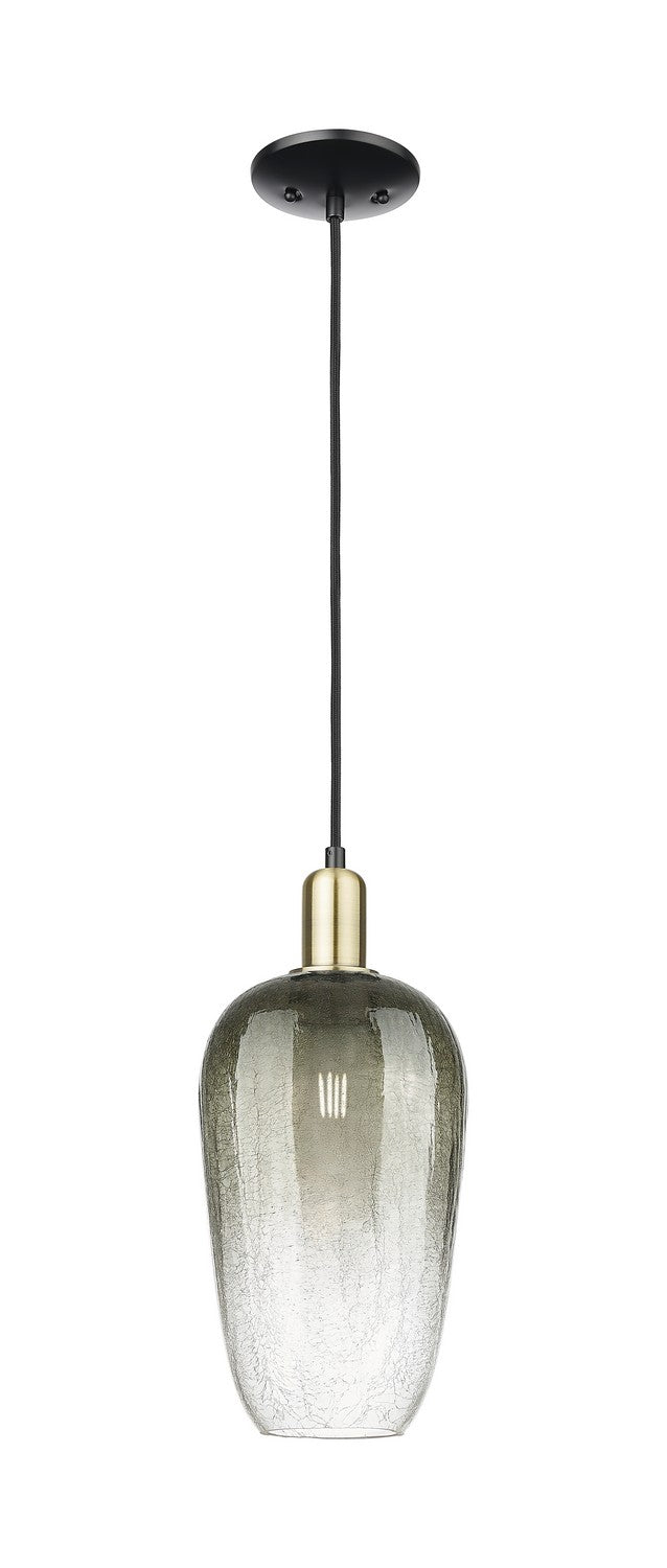 Innovations 716-1P-BAB-G484-7SL One Light Mini Pendant, Black Antique Brass