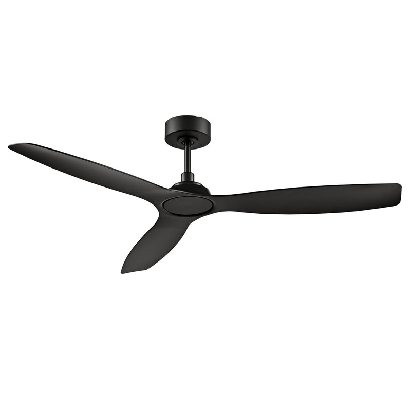 Millennium 1075MBK-MBK 52" Ceiling Fan, Matte Black