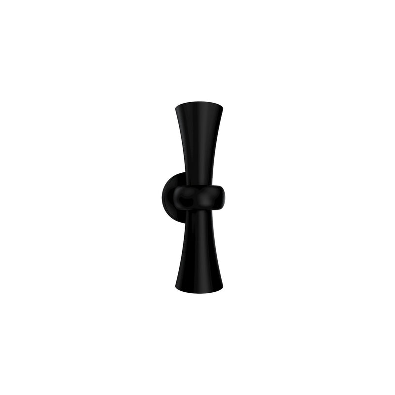 W.A.C. Lighting WSW106624-BK LED Outdoor Wall Sconce, Black