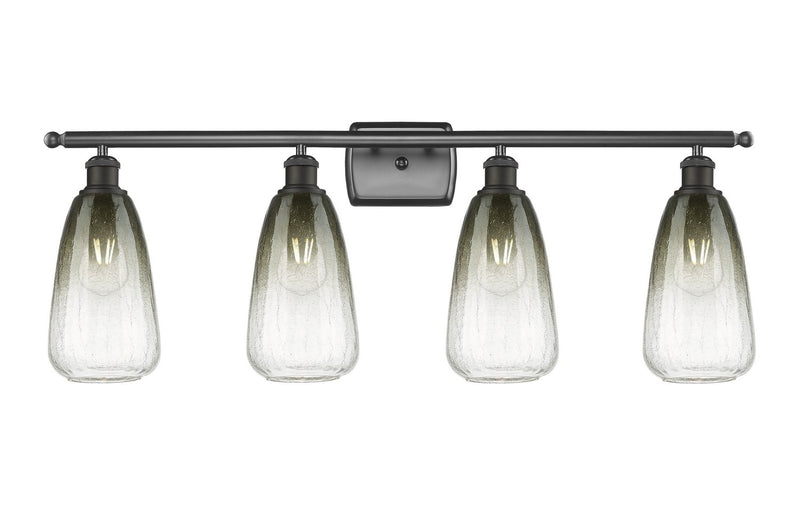 Innovations 516-4W-OB-G480-6SL Four Light Bath Vanity, Oil Rubbed Bronze
