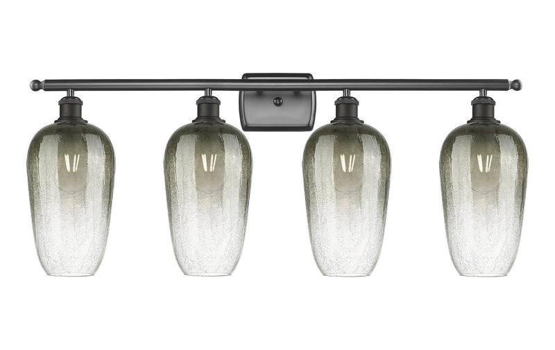 Innovations 516-4W-OB-G484-7SL Four Light Bath Vanity, Oil Rubbed Bronze