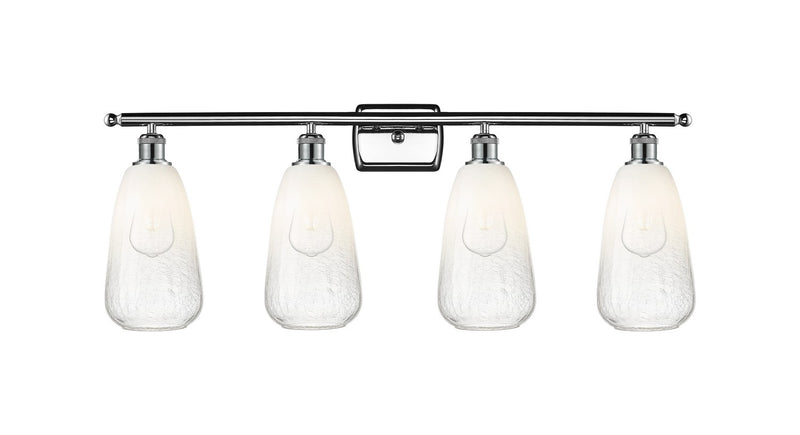 Innovations 516-4W-PC-G480-6OP Four Light Bath Vanity, Polished Chrome