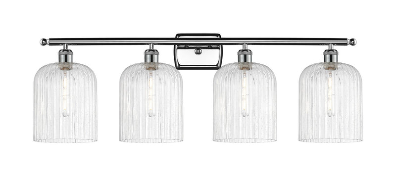 Innovations 516-4W-PC-G559-8SDY Four Light Bath Vanity, Polished Chrome