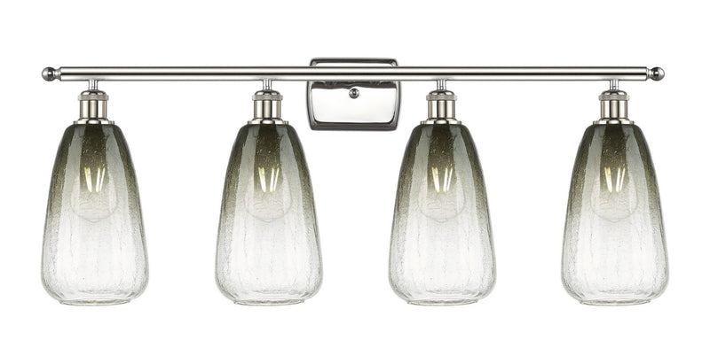 Innovations 516-4W-PN-G480-6SL Four Light Bath Vanity, Polished Nickel