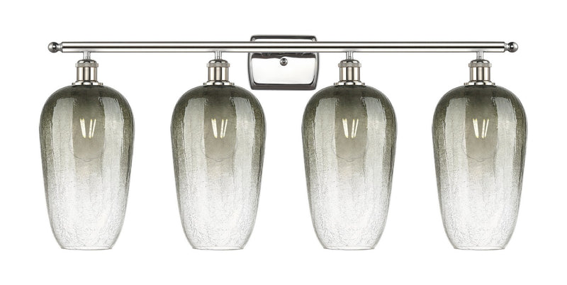 Innovations 516-4W-PN-G484-7SL Four Light Bath Vanity, Polished Nickel