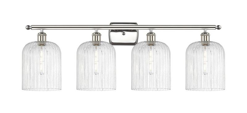 Innovations 516-4W-PN-G559-8SDY Four Light Bath Vanity, Polished Nickel